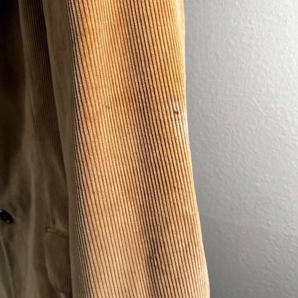 VINTAGE CORNER: Brown Corduroy Blazer and Pants Set - Picture 6 of 11